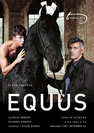 Equus - Jegyek a Thália Színház előadására, Alföldi Róbert és Szamosi Donáth főszereplésével!