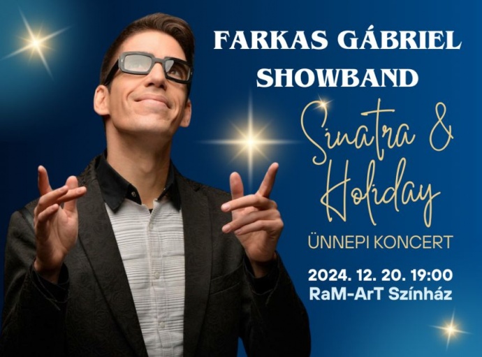 Farkas Gábriel Show Band ünnepi koncert a RAM-ban - Jegyek itt!