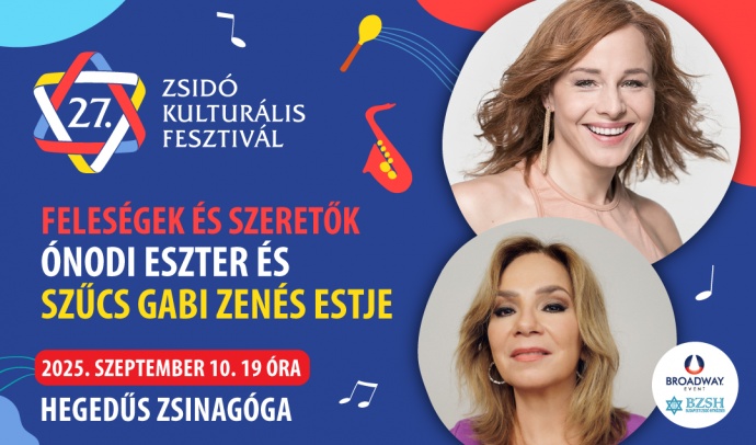 Feleségek és szeretők koncert a Zsidó Kulturális Fesztiválon! Jegyek itt!