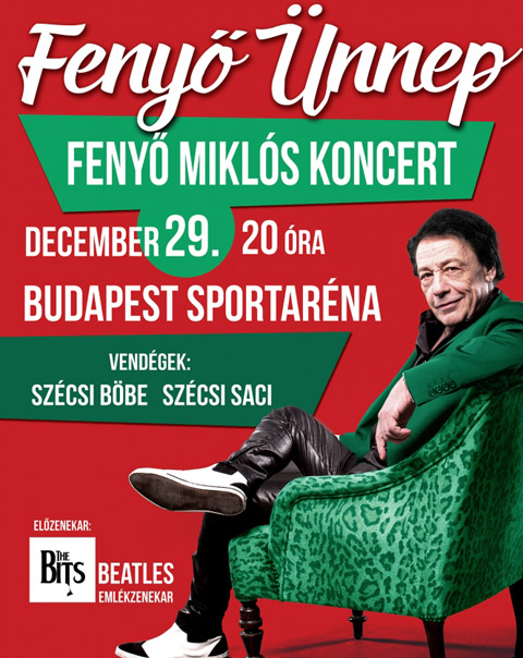 Fenyő Miklós karácsonyi koncert - Fenyő Ünnep 2015 - Jegyek itt!