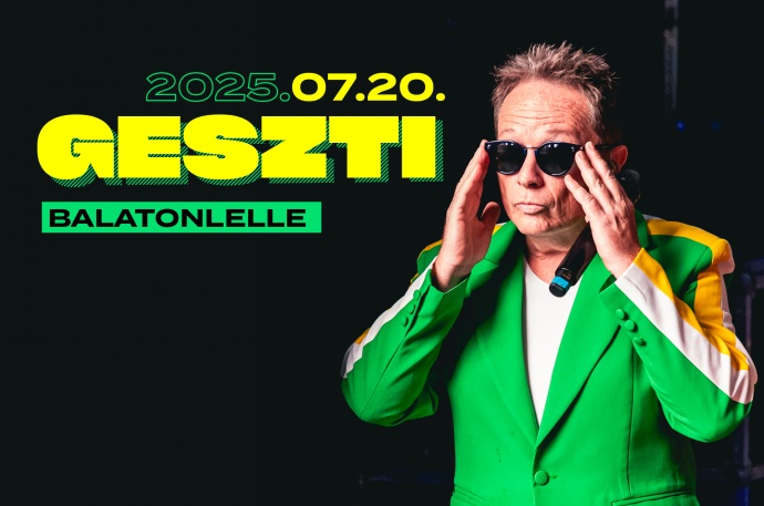 Geszti Péter koncert Balatonlellén - Jegyek itt!