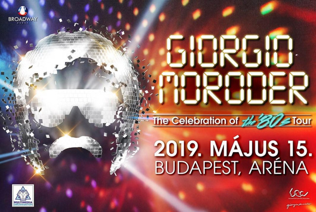 Giorgio Moroder koncert 2019-ben Budapesten a Sportarénában - Jegyek itt!