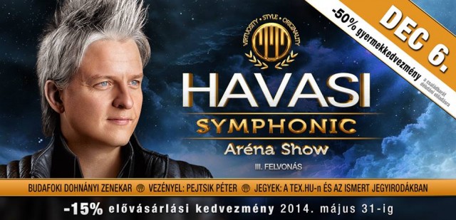 Havasi Symphonic koncert Bukaresteben 2014-ben!