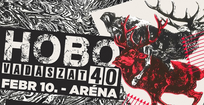 Hobo koncert 2024-ben a Papp László Sportarénában - Jegyek a Vadászat 40 budapesti arénakoncertre!