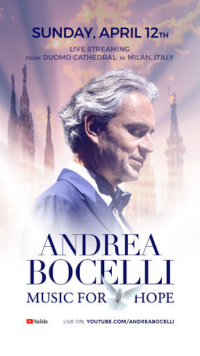 Itt INGYEN megnézhető Andrea Bocelli megható milánói koncertje!