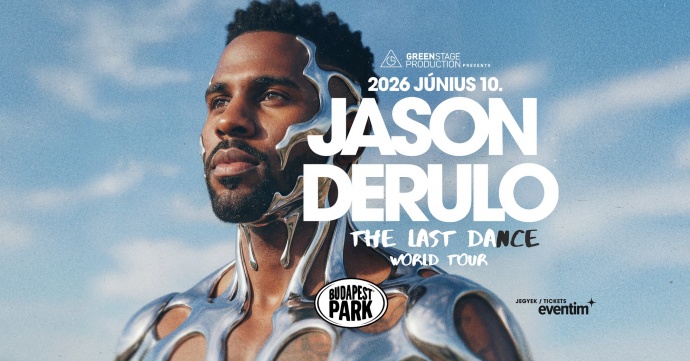 Jason Derulo koncert 2026 nyarán a Budapest Parkban! Jegyek itt!