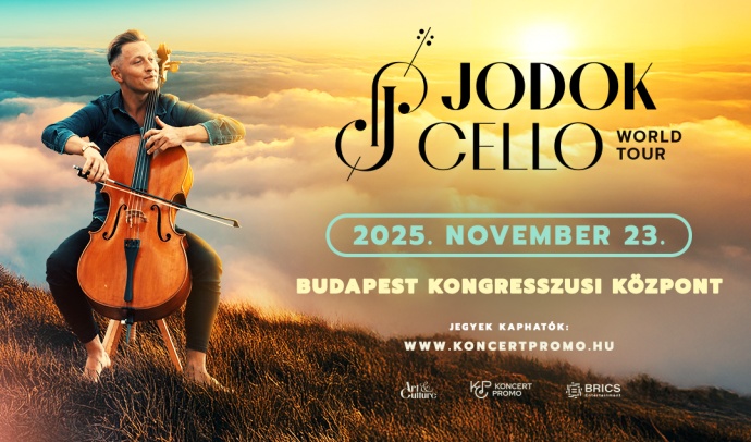 Jodokcello koncert 2025-ben Budapesten - Jegyek itt!