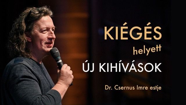 KIÉGÉS helyett ÚJ KIHÍVÁSOK címmel turnézik Dr. Csernus Imre! Országos turné!