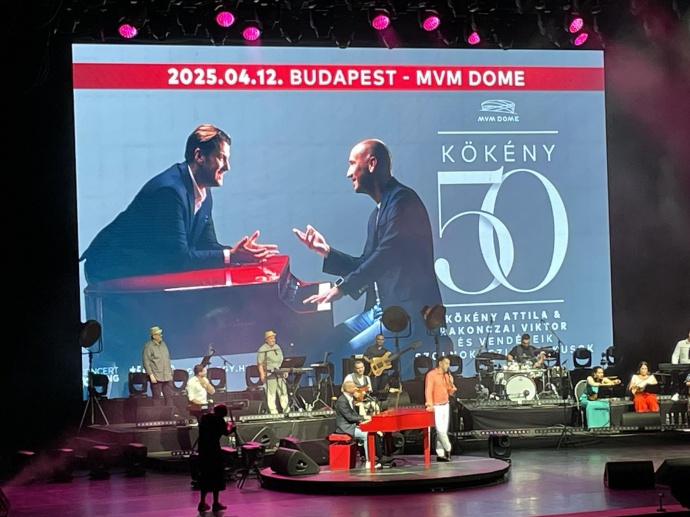 Kökény 50 - Kökény Attila és Rakonczai Viktor és vendégeik koncert 2025-ben a MVM Domeban - Jegyek 