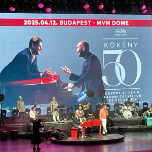 Kökény 50 - Kökény Attila és Rakonczai Viktor és vendégeik koncert 2025-ben a MVM Domeban - Jegyek 