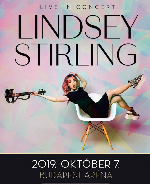 Lindsey Stirling koncert 2019-ben az Arénában! Jegyek itt!