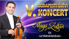 MÁGA ZOLTÁN V. Jubileumi Budapesti Újévi Koncert! Jegyek itt!