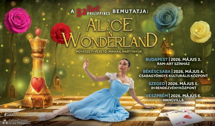 Magyarországi turnén a Fülöp-szigeteki Balett Társulat Alice Csodaországban előadása  - Jegyek itt!