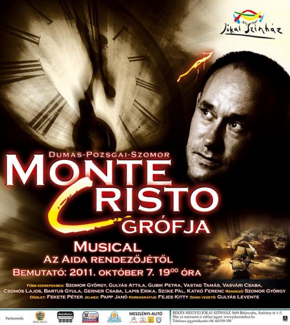 Megjelent a Monte Cristo grófja musical CD!