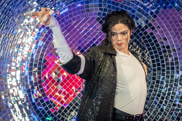 Michael Jackson kézlenyomatát is megérinthetjük a  Madame Tussauds budapesti múzeumában
