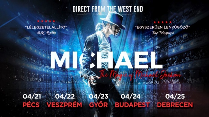Michael Jakson koncert show 2027-ben a Veszprém Arénában - Jegyek itt!
