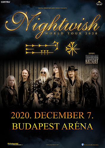 Nightwish koncert 2021-ben a Budapest Sportarénában - Jegyek itt!