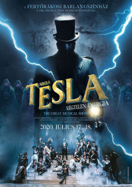 Nikola Tesla musical 2020-as turné - Jegyek és helyszínek itt!