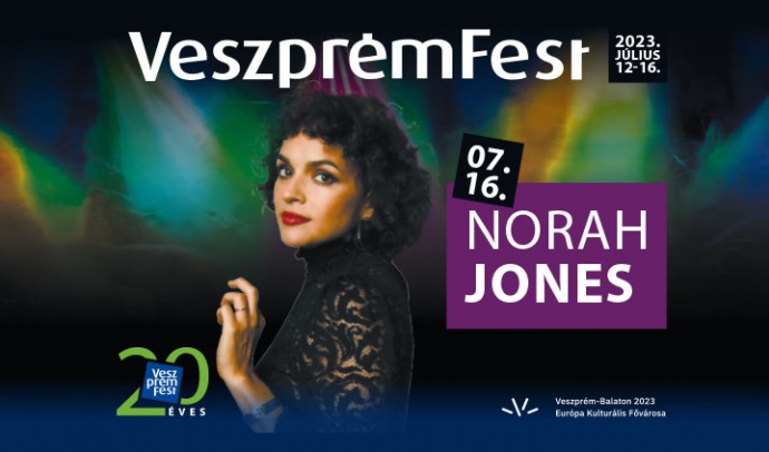 Norah Jones  koncert 2023-ban Veszprémben a VeszprémFesten - Jegyek itt!