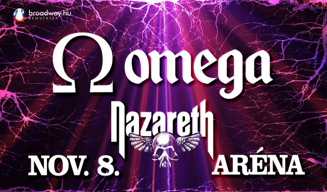 Omega -  Nazareth Aréna koncert! NYERJ 2 JEGYET!