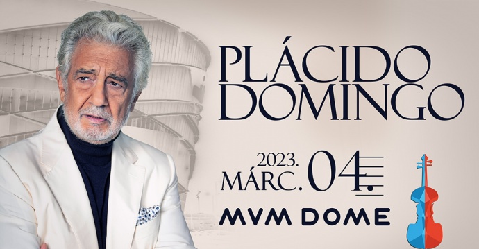 Plácido Domingo koncert az MVM Domeban 2023-ban - Jegyek a budapesti koncertre itt!