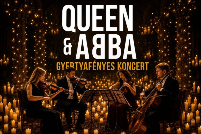 QUEEN és ABBA gyertyafényes koncert a Győri Zsinagógában- Jegyek itt!