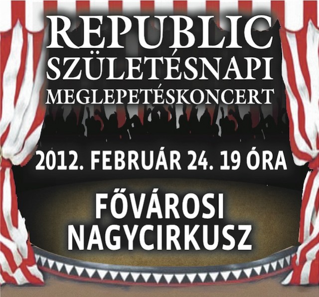 Republic 23. születésnapi koncert - jegyek itt!