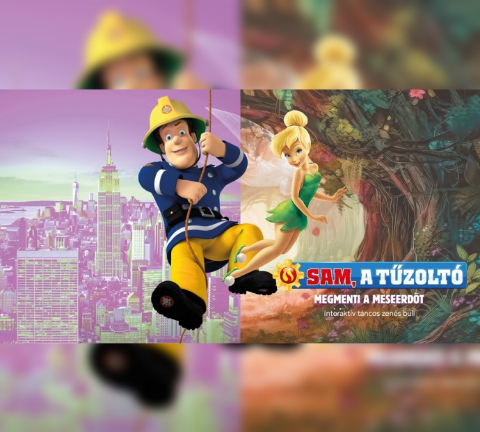Sam a tűzoltó előadás turné 2026 - Jegyek és helyszínek itt!