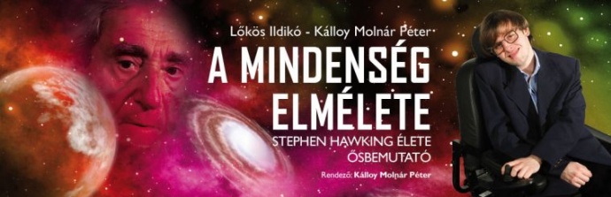 Stephen Hawkingról szóló előadás ősbemutatója lesz Magyarországon - Jegyek itt!