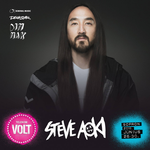 Steve Aoki koncert 2018-ban a VOLT Fesztiválon - Jegyek a soproni koncertre itt!