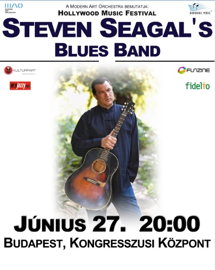 Steven Seagal budapesti koncert - Jegyek itt!