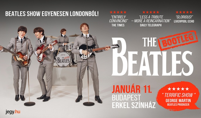 The Bootleg Beatles - Beatles show 2025-ben Budapesten az Erkel Színházban - Jegyek itt!