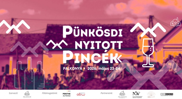 Több mint egy tucat pince és bisztró várja a látogatókat a a pünkösdi hétvégén Palkonyán