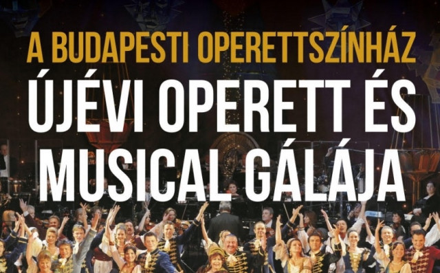 Újévi Operett és Musical gála 2020-ban Győrben az Operettszínház sztárjaival - Jegyek itt!