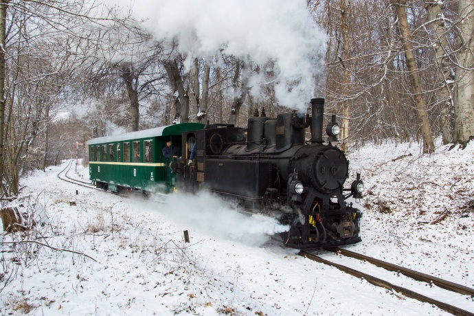 Újra jár a gőzös mozdony a Hűvösvölgyben! Videó és mentrend itt!