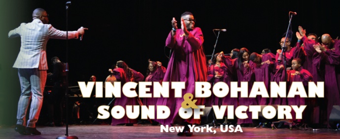 Vincent Bohanan and Sound of Victory gospel kórus koncert turné 2022-ben - Jegyek itt!