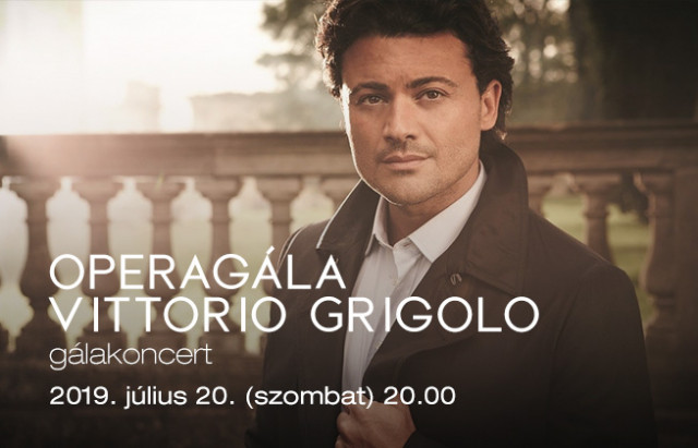 Vittorio Grigolo gálakoncert 2019-ben a Margitszigeten - Jegyek a margitszigeti operagálára itt!