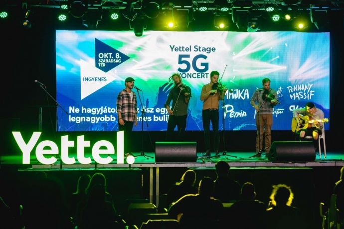 Yettel Stage – dobbantó a nagyszínpadra - Hat órányi ingyenes megakoncert hazai sztárokkal!
