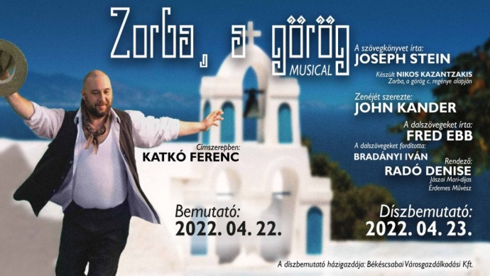 Zorba, a görög musical a Jókai Színházban - Jegyek itt!